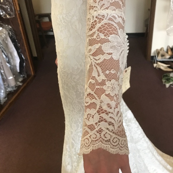 Lace Bridal Wedding Dress - Picture 5 of 8